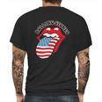 Rolling Stones Usa Tongue Mens Back Print T-shirt