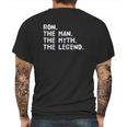 Ron The Man The Myth The Legend Funny Gift Idea Mens Back Print T-shirt