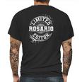 Rosario Funny Surname Family Tree Reunion Gift Idea Mens Back Print T-shirt