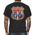 Route 66 California Graphic Design Printed Casual Daily Basic Mens Back Print T-shirt