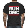 Run Dmc Simple Word Art Mens Back Print T-shirt