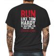 Running For Tom Hardy T-Shirt Mens Back Print T-shirt