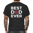 Rutgers Scarlet Knights_Best Dad Ever Mens Back Print T-shirt