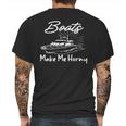 Sadiecrowell Boats Make Me Horny V4 Mens Back Print T-shirt