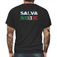 Salvadorian Mexican El Salvador Mexico Mujer Mens Back Print T-shirt