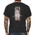 Samurai Japanese Katana Retro Art Print Bushido Mens Back Print T-shirt