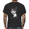 Sanrio Kuromi Backside Logo Mens Back Print T-shirt