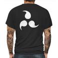 Sasuke Curse Mark Mens Back Print T-shirt