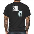 Saturday Night Live Season 47 Show 6 Concert Mens Back Print T-shirt