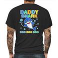 Scary Daddy Shark Doo Doo Doo Dad Birthday Gifts Mens Back Print T-shirt