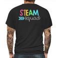 Science Tech Engineering Math Art S Steam Squad Mens Back Print T-shirt