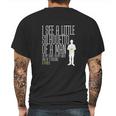 I See A Little Silhouetto Of A Man Of A Mango Statement Mens Back Print T-shirt