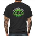 I Sell Cbd Hemp Heals Cbd Oil Mens Back Print T-shirt