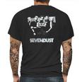 Sevendust Tshirt Mens Back Print T-shirt