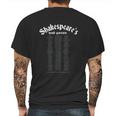 Shakespeare Insult Generator Mens Back Print T-shirt