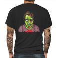 Shane Dawson Halloween Zombie Portrait Mens Back Print T-shirt