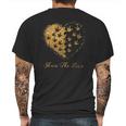 Share The Love Mens Back Print T-shirt