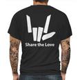 Share The Love - Stephen Sharer Mens Back Print T-shirt