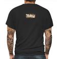 Sheep Brown Camo Box Logo Mens Back Print T-shirt