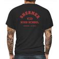 Shermer High School 1984 Mens Back Print T-shirt