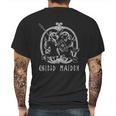 Shield Maiden Viking Woman Warrior Norse Mythology Gift Mens Back Print T-shirt