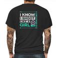 I Shoot Like A Girl Funny Bow Shooting Mens Back Print T-shirt