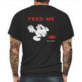 Simons Cat - Feed Me Mens Back Print T-shirt