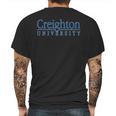 Simple Logo Creighton University 2020 Mens Back Print T-shirt