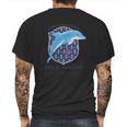 Simply Southern Blue Dolphin Mens Back Print T-shirt