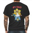 The Simpsons Cuddle Number One Dad Mens Back Print T-shirt