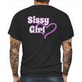 Sissy Girl Bdsm Fetish Wear Femdom Sissies Kinky Gift Mens Back Print T-shirt