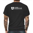 Sj Quinney College Of Law University Of Utah Mens Back Print T-shirt