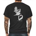 Skeleton Skull Pontiac Logo Mens Back Print T-shirt