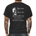 Skull 5Th Of November Guy Fawkes Quote Mens Back Print T-shirt