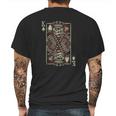 Skull Motorcycle Shirt Biker King Of Spades Card Game Poker Mens Back Print T-shirt