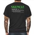 Mens Skuncle Definition - Funny Gift For Marijuana Weed Fun Uncle T-Shirt Mens Back Print T-shirt