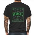 Skuncle Green Marijuana Uncle Mens Back Print T-shirt