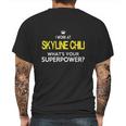 Skyline ChiliShirt Mens Back Print T-shirt