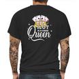 Slot Machine Queen Mens Back Print T-shirt