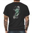 Slytherin Cloud Mens Back Print T-shirt