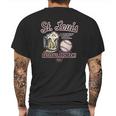 Smack Apparel St Louis Baseball Fans A Drinking Town Mens Back Print T-shirt