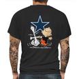 Snoopy Cowboys Fans Mens Back Print T-shirt