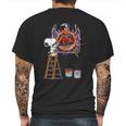 Snoopy Paint Slayer Mens Back Print T-shirt