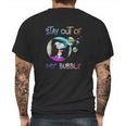 Snoopy Stay Out Of My Bubble Shirt Mens Back Print T-shirt