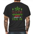 I Am So Cute Even The Grinch Wants To Steal Me Mens Back Print T-shirt