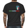 Soccer Team Championship Italia Italy Logo Mens Back Print T-shirt