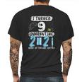 Social Distancing I Turned 9 In 2021 None Of You Are Invited Mens Back Print T-shirt