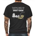 Sometimes I Need To Be Alone And Listen To Dwight Yoakam Mens Back Print T-shirt