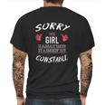 Sorry This Girl Is Taken By Hot Constable Funny Mens Back Print T-shirt