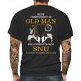 Southern Nazarene University Mens Back Print T-shirt